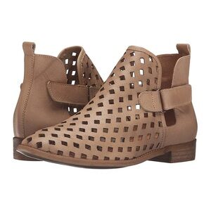 Cool Coolway 1 Caila Cue Nude Open Woven Gladiator Ankle Booties Boots 40 10